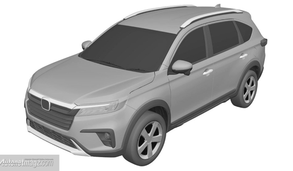 Honda BR-V 2022 lộ thiết kế ngoại thất, chuẩn bị cạnh tranh Mitsubishi Xpander