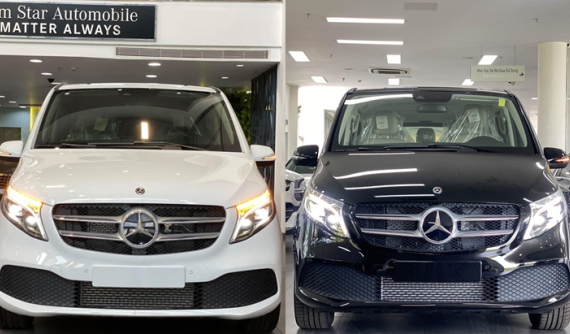 Cường "Đô-la" tậu cùng lúc 1 cặp Mercedes-Benz V-Class để tặng cho "cậu ấm và tiểu thư"