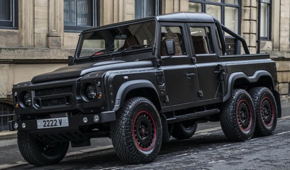 Kahn Flying Huntsman 6x6 - Chiếc Land Rover Defender 6 bánh tối thượng, giá bán gần 16 tỷ đồng