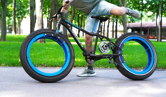 YouTuber chia sẻ video hướng dẫn cách tự chế "xe đạp không trục bánh"