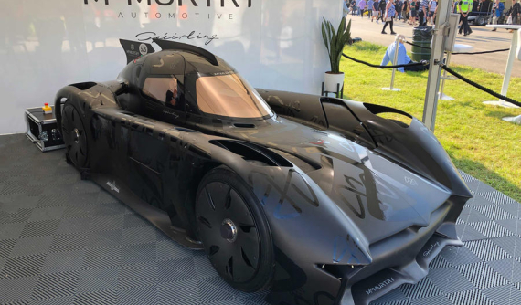 McMurtry Speirling - Nguyên mẫu xe đua chạy điện kỳ lạ, tạo lực ép xuống bằng quạt lớn