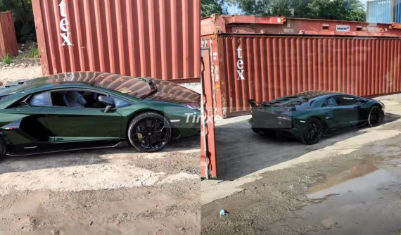 Lộ video siêu xe Lamborghini giới hạn của đại gia lan đột biến đã về Việt Nam