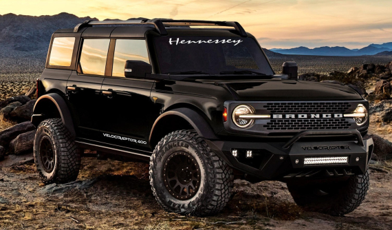 Hennessey VelociRaptor 400 Bronco - Chiếc Ford Bronco độ mạnh 400 mã lực, dáng vẻ cực hầm hố