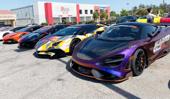 Video: Hàng chục siêu xe của người Việt ở Mỹ tụ tập chuẩn bị hành trình xe hơn 1.100 km