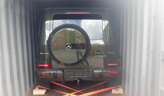 Video "khui công" Mercedes-AMG G63 màu xanh quân đội mới về nước để phục vụ đại gia Việt