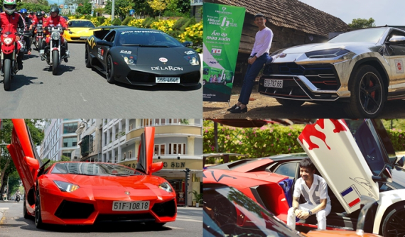 4 chiếc siêu xe Lamborghini gắn liền với tên tuổi của Minh "Nhựa", 2 chiếc xe thuộc diện hiếm có, độc nhất Việt Nam