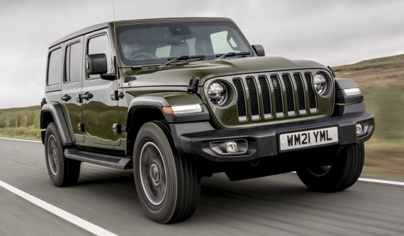 Jeep Wrangler 2021 80th Anniversary Edition trình làng với màu xanh quân đội cực ngầu
