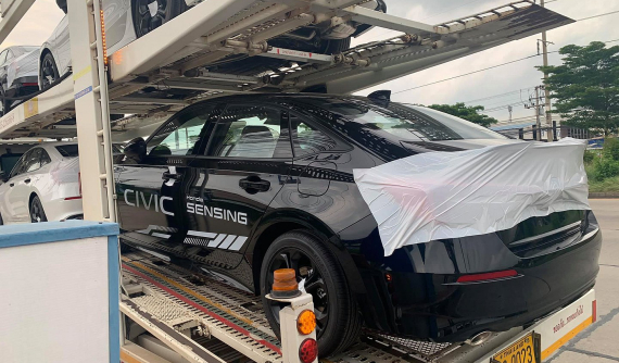Honda Civic 2022 đã xuất hiện tại Thái Lan, sẵn sàng ra mắt vào ngày mai
