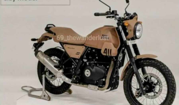 Xế phượt dáng cổ Royal Enfield Himalayan chuẩn bị có phiên bản cập nhật 411
