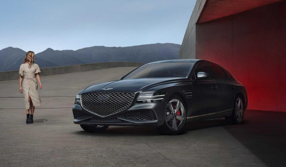 Genesis G80 Sport 2022 - xe sang Hàn Quốc đối đầu BMW 5-Series và Mercedes E-Class