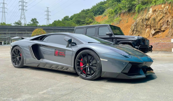 Mất tích ở trong Nam, hóa ra Lamborghini Aventador biển "tứ quý" 9 được đại gia lan đột biến rước về Hòa Bình chơi