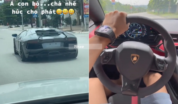 Video: Siêu xe Lamborghini Aventador độ Novitec Torado dạo phố tại tỉnh Hòa Bình