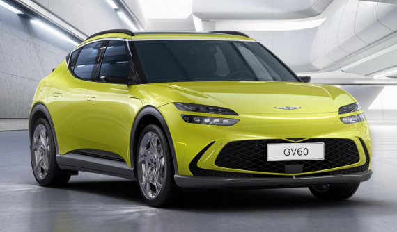 SUV hạng sang Genesis GV60 2022 "hiện nguyên hình" với thiết kế độc đáo