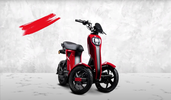 Leaf D05 - Mẫu xe điện 3 bánh hứa hẹn khả năng đi địa hình như SUV