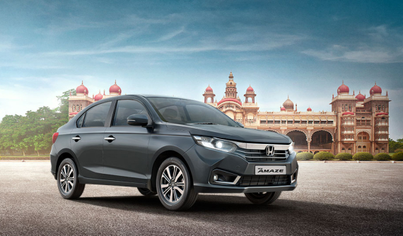 Sedan siêu rẻ Honda Amaze 2021 ra mắt với thiết kế và trang bị nâng cấp