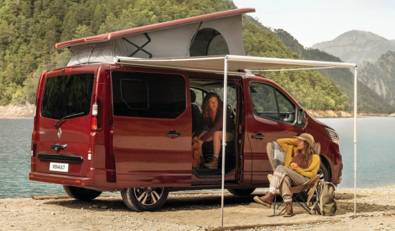 Renault Trafic SpaceNomad 2022 - Mẫu xe van cắm trại lý tưởng với nội thất gọn gàng, tiện nghi