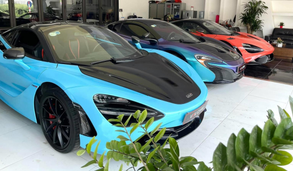 Rời Tp.HCM những ngày dịch Covid-19 căng thẳng, McLaren 765LT ra Hà Nội đoàn tụ cùng với cặp đôi McLaren khác