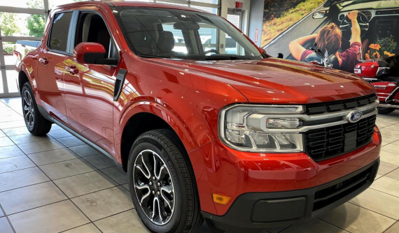 Chiêm ngưỡng hình ảnh "bằng xương, bằng thịt" của xe bán tải đắt khách Ford Maverick 2022