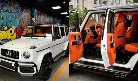 Mercedes-AMG G63 với phong cách nội thất Hermes xuất hiện tại Việt Nam