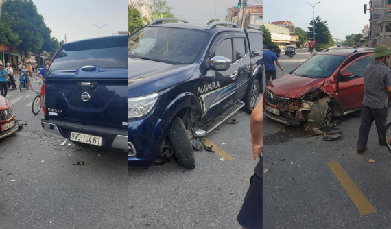 Bắc Ninh: Tài xế VinFast Fadil vượt đèn đỏ, gây tai nạn liên hoàn khiến 1 người bị thương nặng