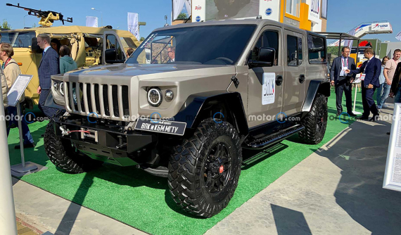 Làm quen với Strela - xe Hummer của người Nga
