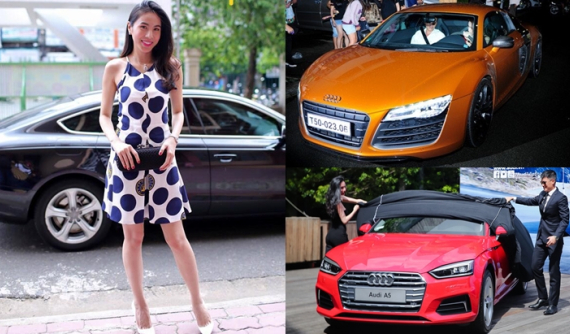 Bộ sưu tập xe tiền tỷ của Thủy Tiên - Công Vinh, ấn tượng vẫn là màn lái siêu xe Audi R8 hàng chục tỷ đồng