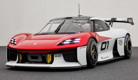 Porsche Mission R - Mẫu concept xe đua chạy điện, mạnh trên 1.000 mã lực được ra mắt
