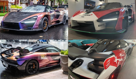 Điểm chung thú vị trên 2 siêu phẩm McLaren Senna của đại gia Việt ít người biết