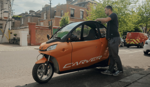 Đây là Carver - Chiếc xe điện 3 bánh biết nghiêng mình với giá khởi điểm 268 triệu đồng