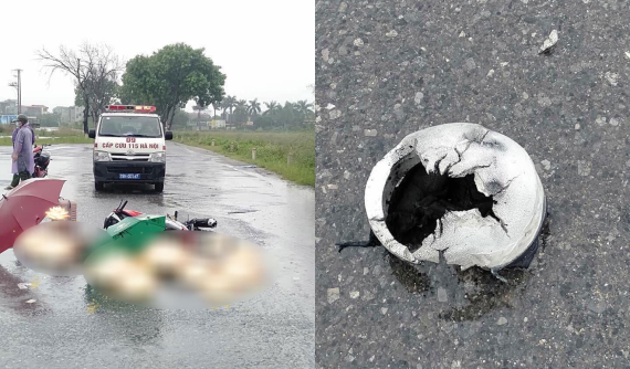 Hà Nội: Nghi bị sét đánh, 2 người đi xe máy tử vong trong cơn mưa lớn