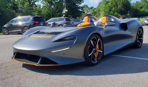 Giới mê xe Việt lại xôn xao với thông tin McLaren Elva về nước, kính chắn gió là điểm yếu