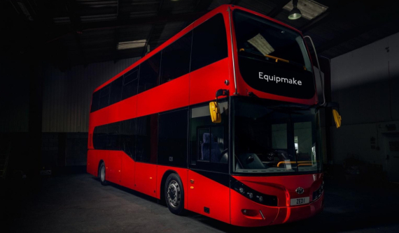 Equipmake Jewel E - Mẫu xe buýt hai tầng chạy điện hoàn toàn tối tân được ra mắt