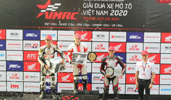 Honda tiếp tục đầu tư vào mô tô thể thao, kỳ vọng đưa các tay đua Việt Nam vươn tầm thế giới