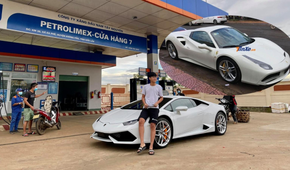 Mới mua Lamborghini, thanh niên 9X ở Đắk Lắk lại gây choáng khi cho biết phấn đấu năm sau tậu xe Ferrari