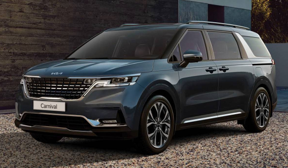 Kia Carnival 2022 ra mắt Thái Lan với logo mới, thêm bản trang bị giá rẻ hơn