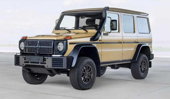 Mercedes-Benz G-Class phiên bản quân sự mới lặng lẽ trình làng