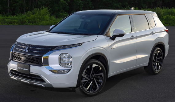 Mitsubishi Outlander 2022 phiên bản tiết kiệm xăng "hiện nguyên hình", ra mắt vào cuối tháng này