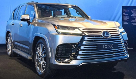 Chiêm ngưỡng thiết kế "bằng xương, bằng thịt" của chuyên cơ mặt đất Lexus LX 2022