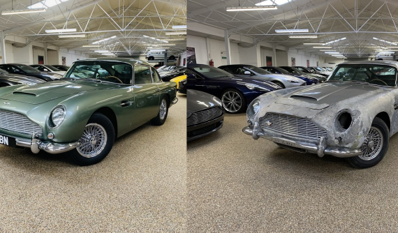 Nhờ thời gian phong tỏa vì đại dịch, chiếc Aston Martin DB5 1964 này đã được phục chế như mới
