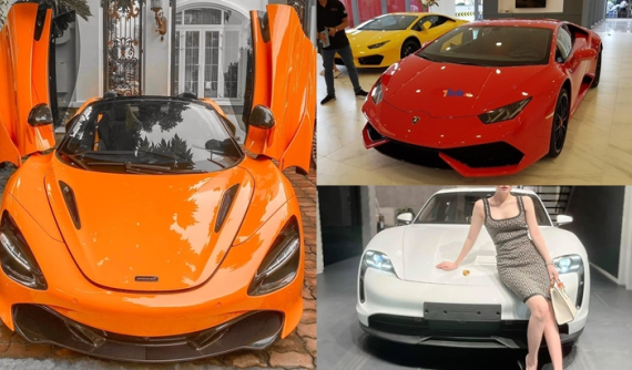 Những lần mua sắm siêu xe chục tỷ đồng gây choáng ngợp của vợ chồng đại gia kinh doanh mỹ phẩm ở Sài thành