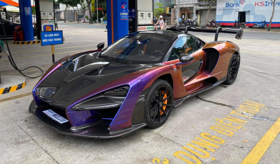 Trong lúc đợi Koenigsegg Regera về nhà, Hoàng Kim Khánh làm nóng siêu phẩm McLaren Senna chuẩn bị cho hành trình xe mới