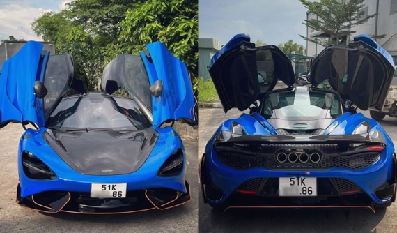Sau gần nửa năm về nước, đại gia lan đột biến đã đăng ký thành công biển số cho xe McLaren 765LT