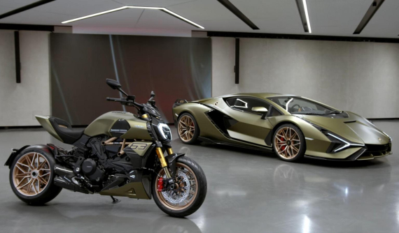 Hé lộ video quay siêu mô tô Ducati Diavel 1260 Lamborghini đầu tiên về Việt Nam, giá hơn 1 tỷ đồng