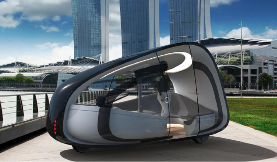 Homm Autonomous Experience Pod - Phương tiện tự hành với không gian nội thất "tùy biến" của tương lai