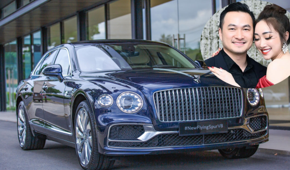 Diễn viên Chi Bảo chi ra hơn 18 tỷ đồng mua xe Bentley đắt tiền tặng vợ kém 16 tuổi