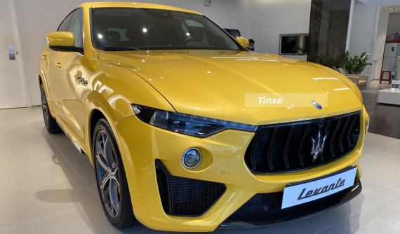 Cận cảnh Maserati Levante Trofeo màu vàng độc nhất Việt Nam, giá trải nghiệm hơn 14 tỷ đồng