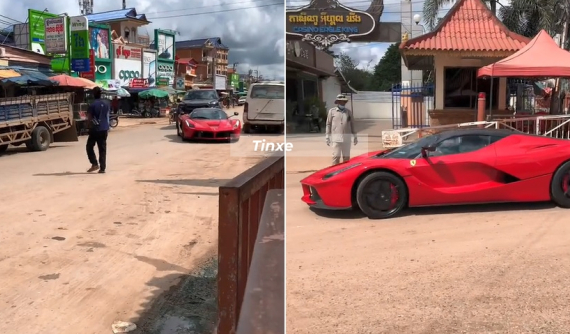 Ferrari LaFerrari lại về nước bạn Campuchia, liệu có phải là "cực phẩm" mà 1 đại gia Việt nào đó đang chờ