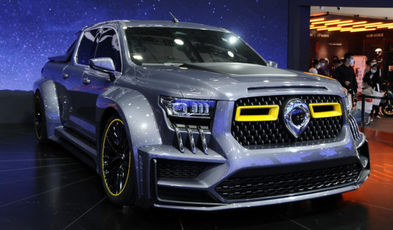 Great Wall Supercar Pickup - Mẫu concept xe bán tải táo bạo bậc nhất Triển lãm Ô tô Quảng Châu 2021