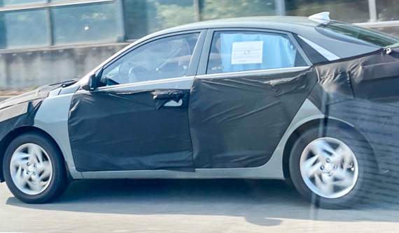Hyundai Accent 2022 bị bắt gặp trên đường phố, dự kiến ra mắt vào giữa năm sau