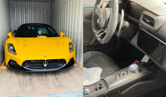 Video quay nội thất siêu xe Maserati MC20 đầu tiên về nước khiến người xem ngỡ ngàng về sự tối giản